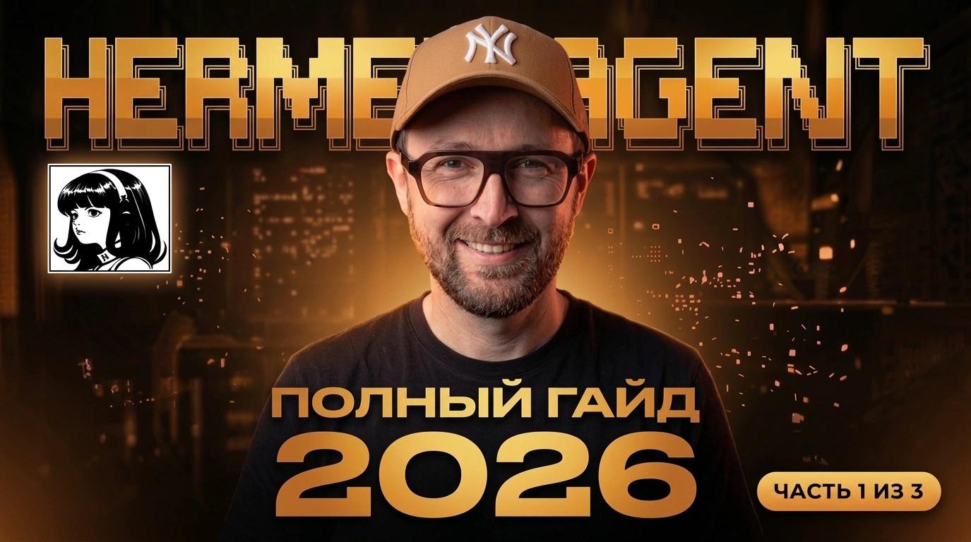 Полная схема по Hermes Agent с нуля для автоматизации бизнеса